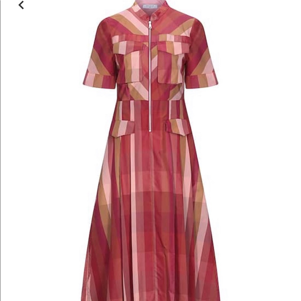 Beatrice B size 6 plaid dress. NWT.